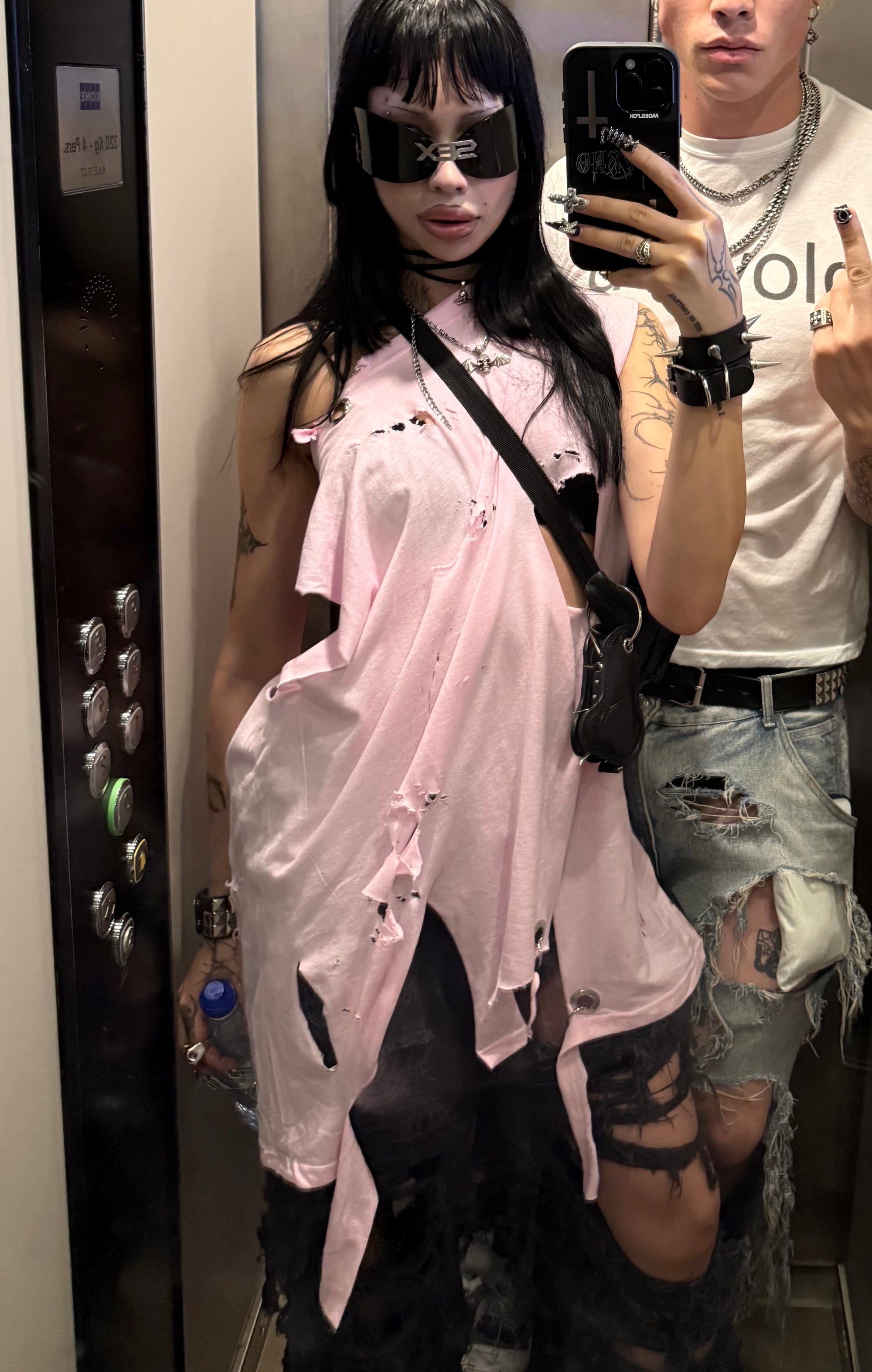 EXITIUM Tank Top // pink