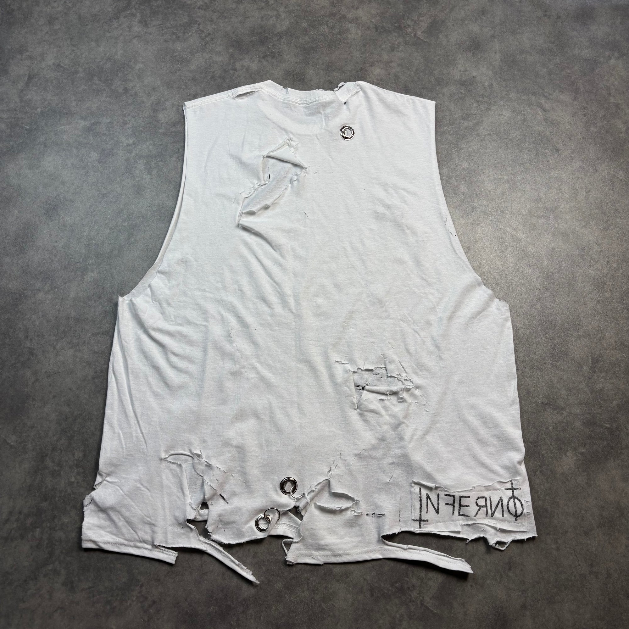 EXITIUM Tank Top // white